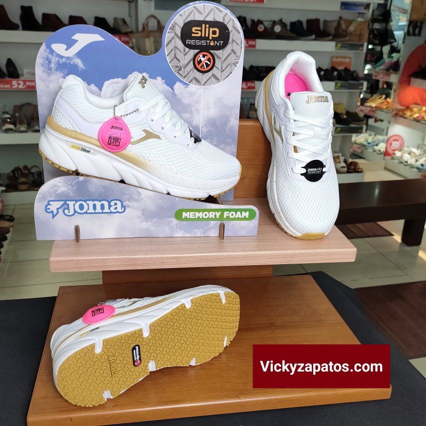 Deportivo Confort JOMA ATENEA 2502 BLANCO Nueva Colección Primavera Verano Marca España