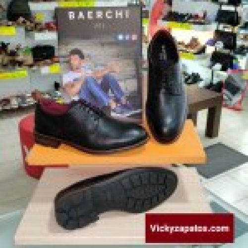 Zapato Oxford en Piel BAERCHI 4550 HECHOS EN ESPAÑA Calidad y Confort al Mejor Precio Coslada