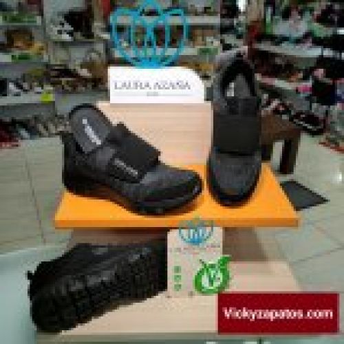 Deportivo Casual de Velcro LAURA AZAÑA 24511 Máximo Confort Memory Foam Hechos en España