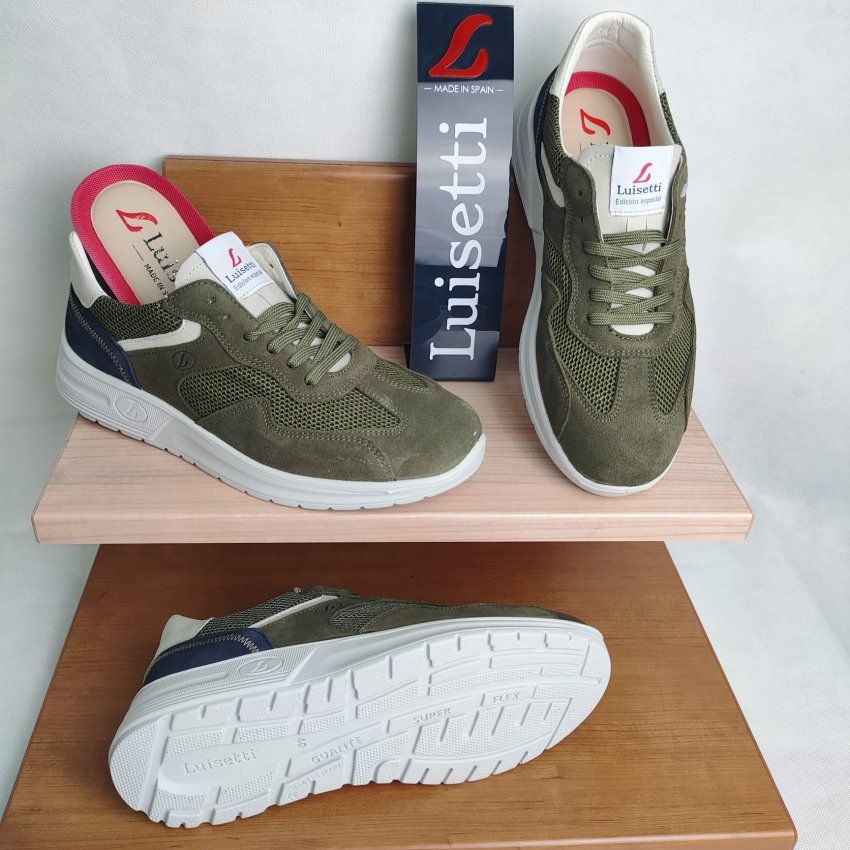 Zapato Casual en Piel LUISETTÍ 36227 con Cordón Hecho en España