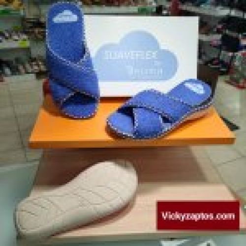 Zapatilla Confort Abierta de Rizo Plantilla Extraíble SUAVEFLEX BY BRUMA HECHAS EN ESPAÑA Coslada