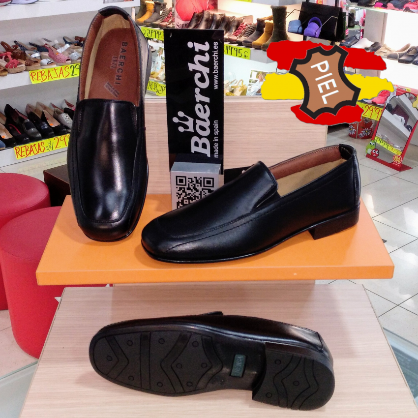 Mocasín de Hombre Clasico Todo en Piel con Piso Flexible Madrid