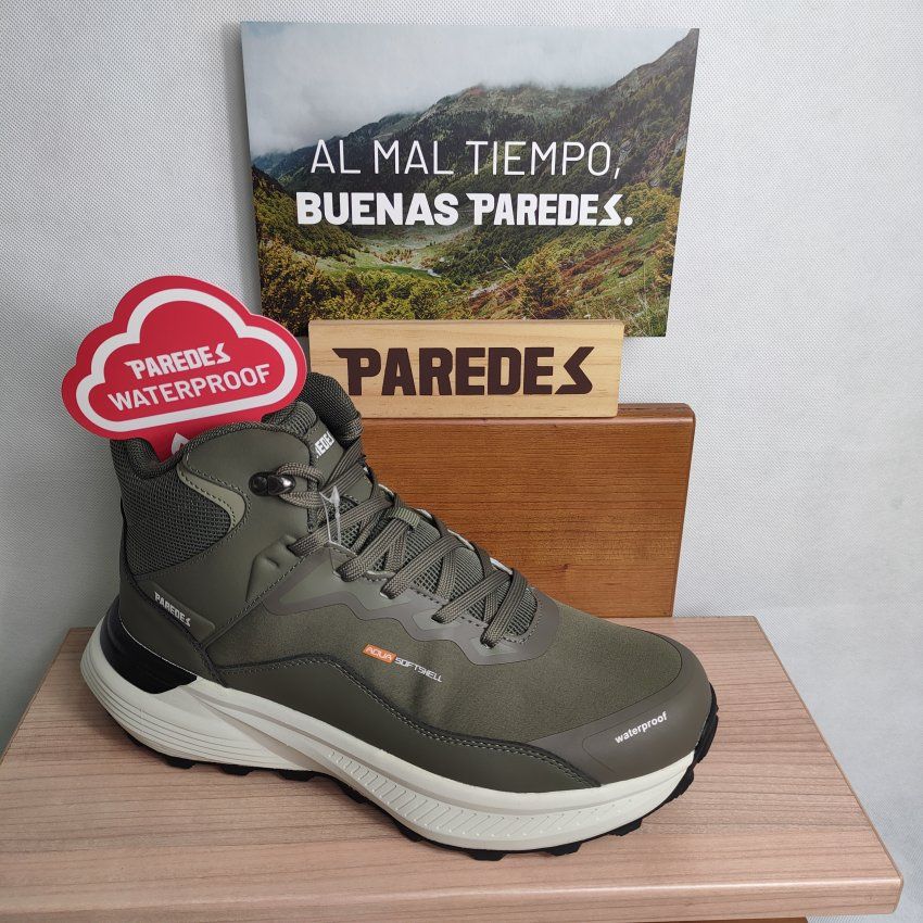 Bota Trekking Hombre PAREDES LANTZ LT26113 Softshell Waterproof