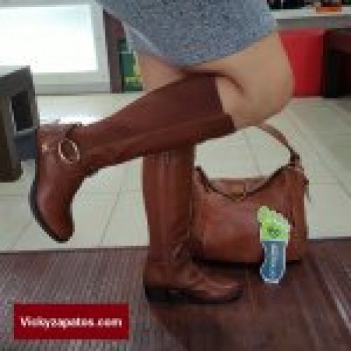 Bota de Vestir con Tacón Ancho Medio AMARPIES DA59 Nueva Colección Otoño Invierno 23 Coslada