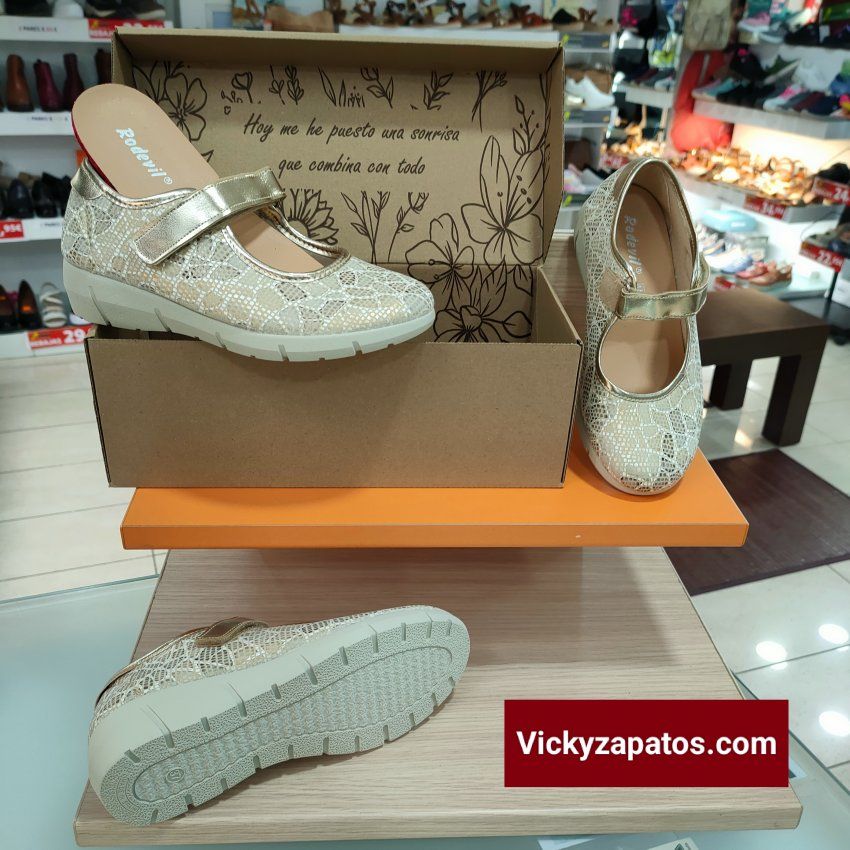 Merceditas Confort con Plantilla Extraíble KOMPAS 214 Primavera Verano 24 Coslada