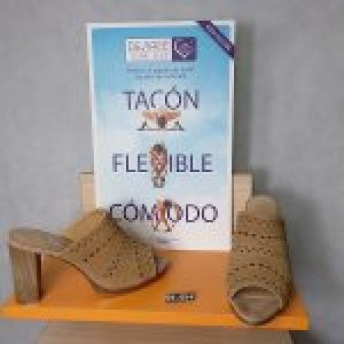 Zueco de Tacón en Piel Madrid
