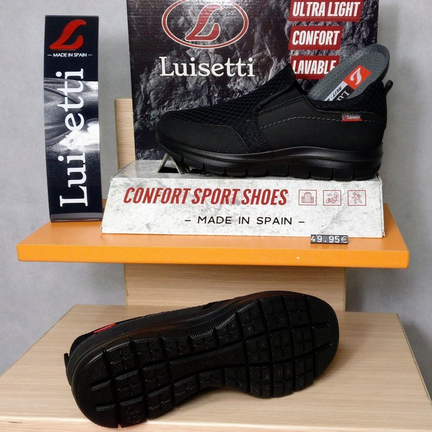 Zapato Confort de Trabajo Lavables en Madrid LUISETTÍ 31101