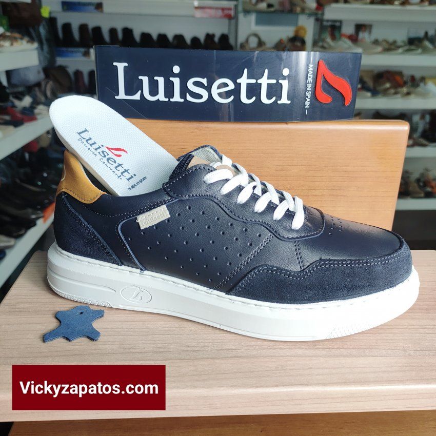 Deportivo Casual 39002 BLUE LUISETTÍ Moda y Calidad Hecho en España
