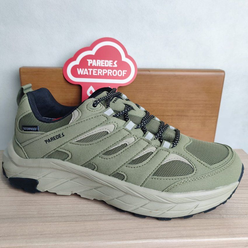 Paredes Trek Valdegovia LT26649 – Deportivo trekking waterproof kaki para hombre
