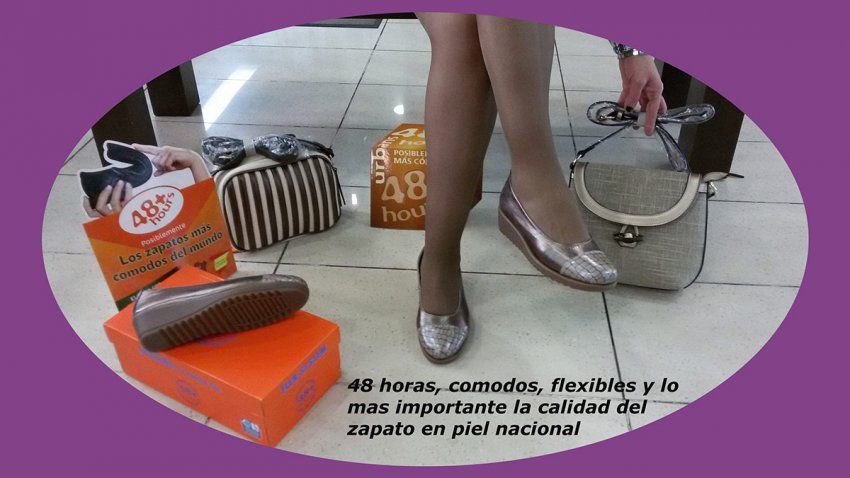 Zapato de piel mujer 48 horas