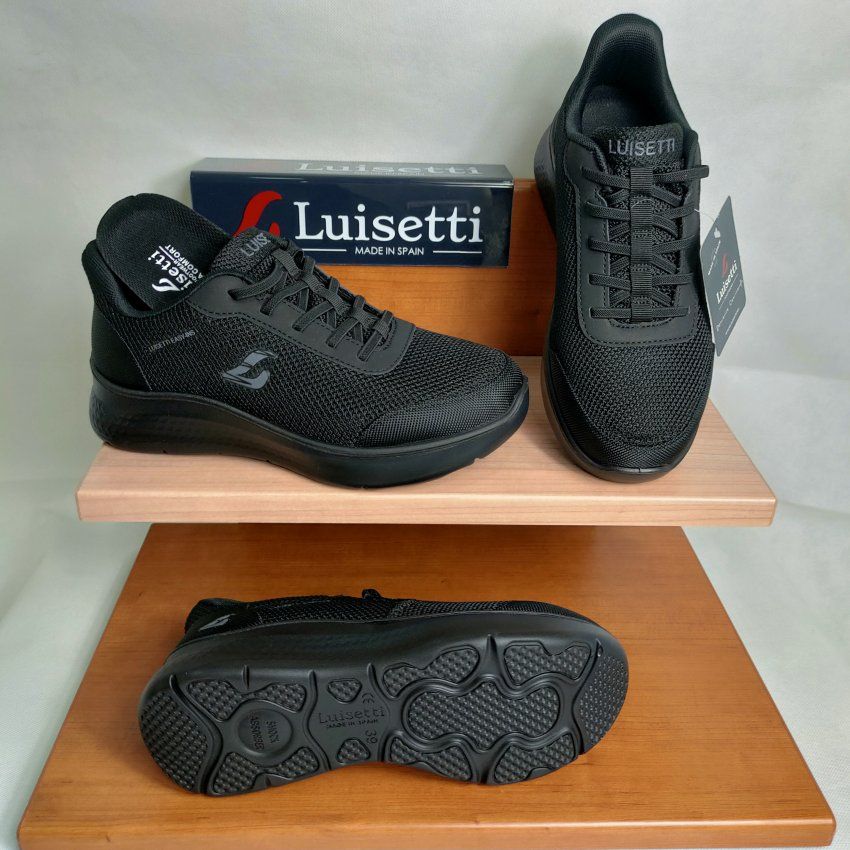Deportiva Profesional Hombre LUISETTÍ 39810ST EASY – Calce Fácil y Cordones Elásticos