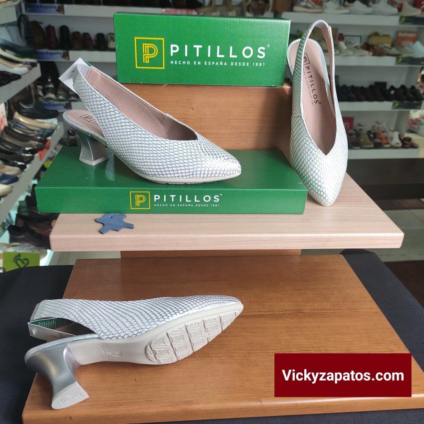 Salón de Piel Destalonado PITILLOS 10510 Hecho en España Primavera Verano