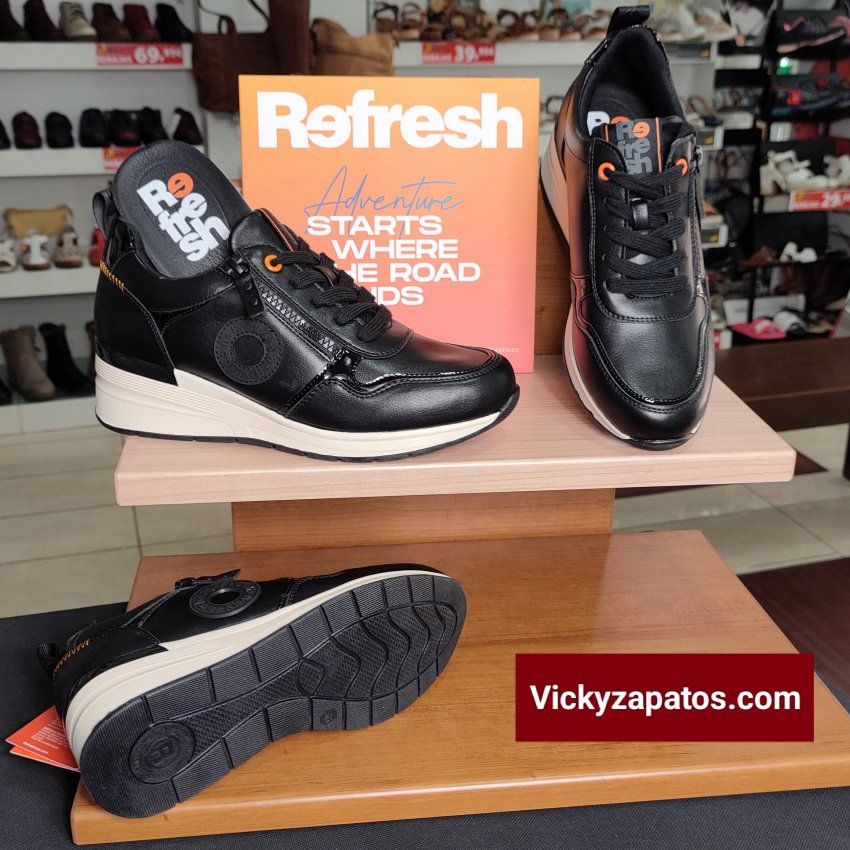 Deportivo Casual Cuña Vegano REFRESH172280 Colección Otoño Invierno