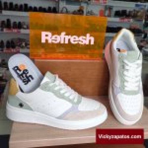 Deportiva Casual Nueva Colección REFRESH 172450 Moda VEGANA Primavera Verano