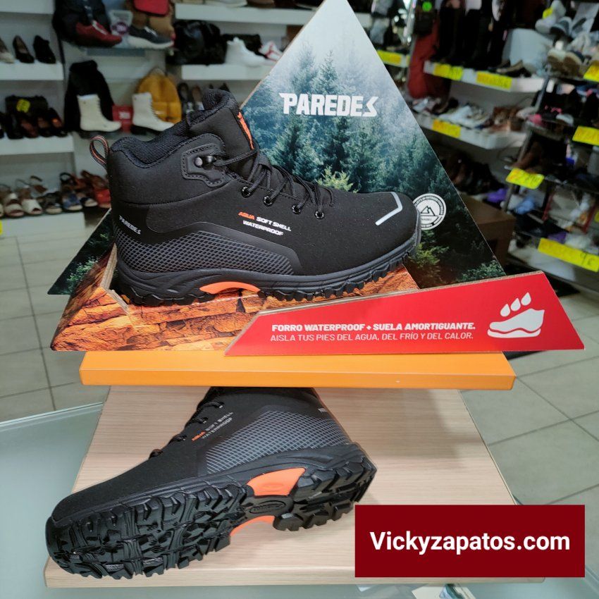 BOTA DE  TREK ZORZAL con WATERPROOF Y Plantilla Extraíble Nueva Colección PAREDES LT21530  Coslada