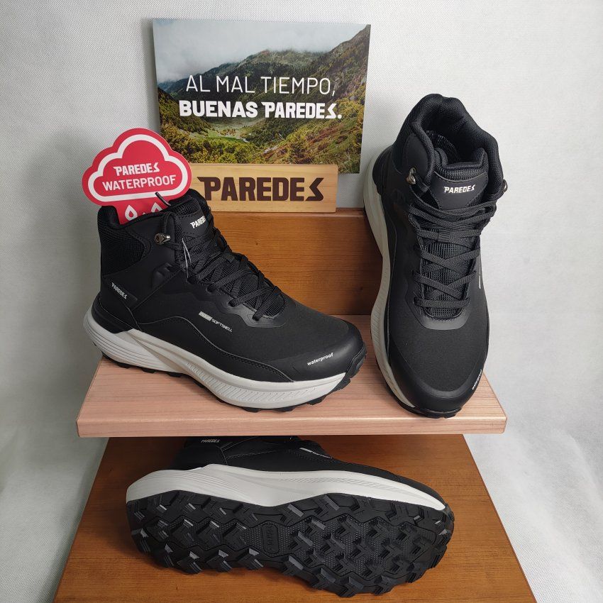 Bota Trekking Hombre PAREDES LANTZ LT26113 Softshell Waterproof
