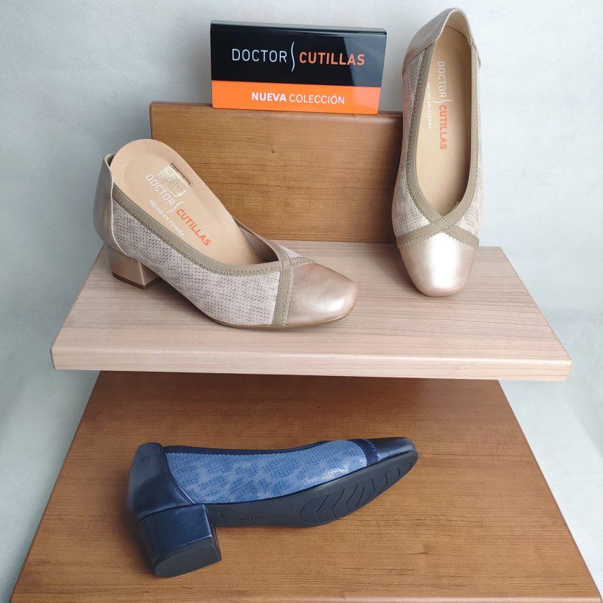 Salón de Piel y Lycra DOCTOR CUTILLAS 81258 con Plantilla Extraíble Máximo Confort