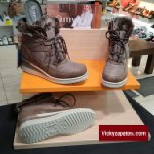 Botín Casual Vegano con Memory Foam Todo Moda MYSOFT 22M572 Otoño Invierno 22 Madrid