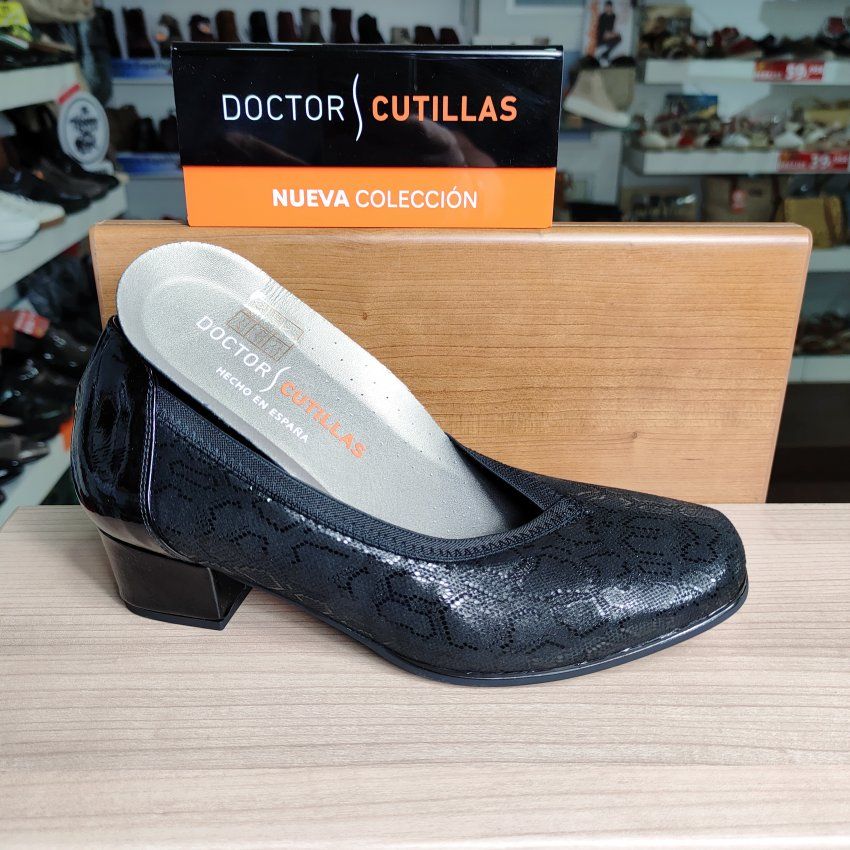 Doctor Cutillas 81762 – Salón de mujer en licra adaptable con plantilla extraíble confort absoluto    VICKY Zapatos