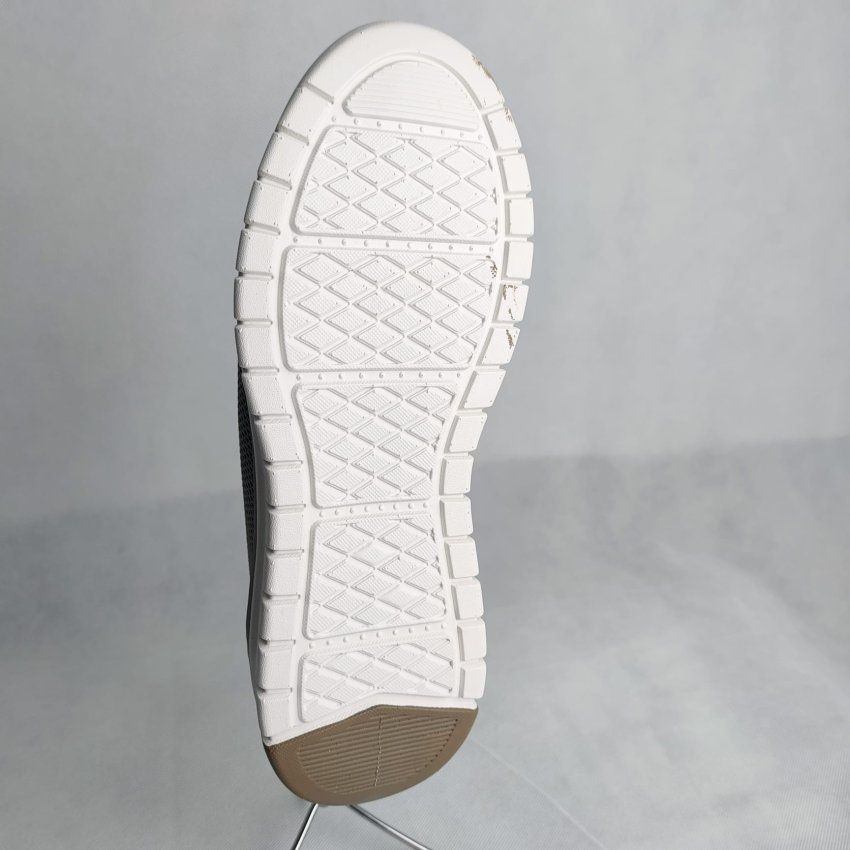 Zapatilla Casual de Cordón REFRESH 175520 Kaki con Plantilla Memory Foam