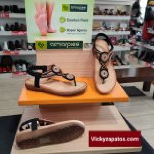 Esclava con Motivos Étnicos y Piso Confort AMARPIES 21382 Todo Vegano Madrid