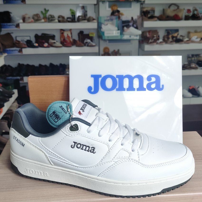 Deportivo Casual en Material Vegano Con Plantilla Memory Foam en Color Blanco y Piso Confort Con Calidad de Marca España como siempre a un buen precio