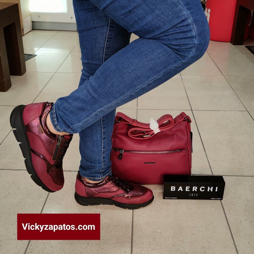 Deportivo Casual Ancho Especial BAERCHI 55060 OLGA Todo Moda Otoño Invierno 23 Hechos en España