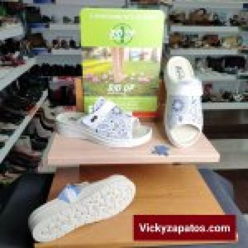 Zueco en Piel y Licra Especial Pies Delicados BIO UP 1716 Ya en Calzados VICKY Coslada