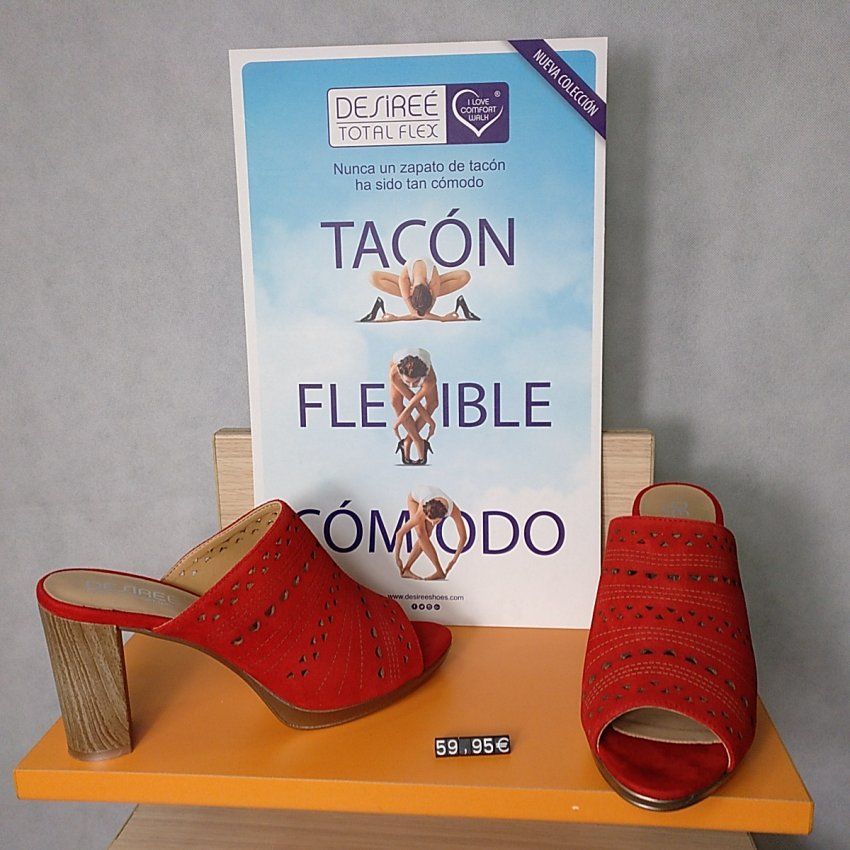 Zueco de Tacón en Piel San Fernando de Henares