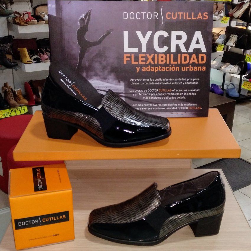 Mocasín de Licra Máxima Adaptación DOCTOR CUTILLAS Otoño invierno 2020 Coslada