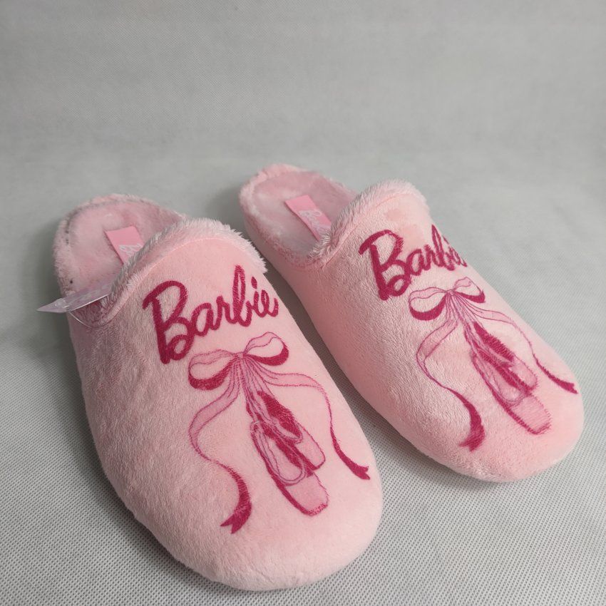 Zapatilla de Casa Mujer MARPEN BARBIE Rosa con Memory Extraíble