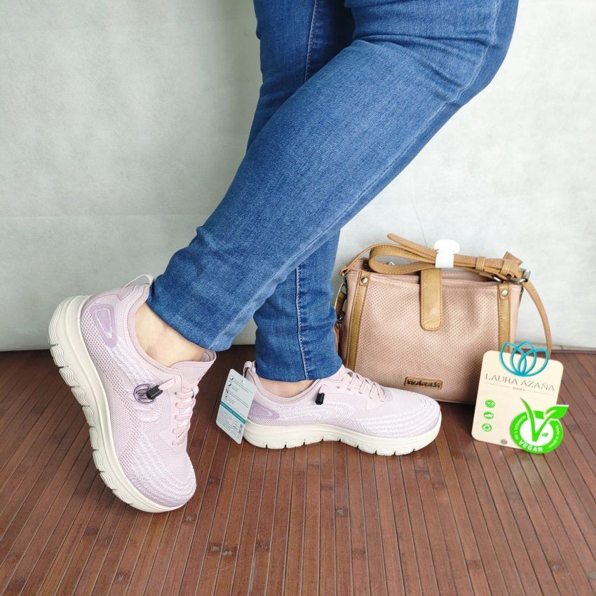 Deportiva LAURA AZAÑA LA24524 en Licra Adaptable con Plantilla Memory Foam Hecha en España