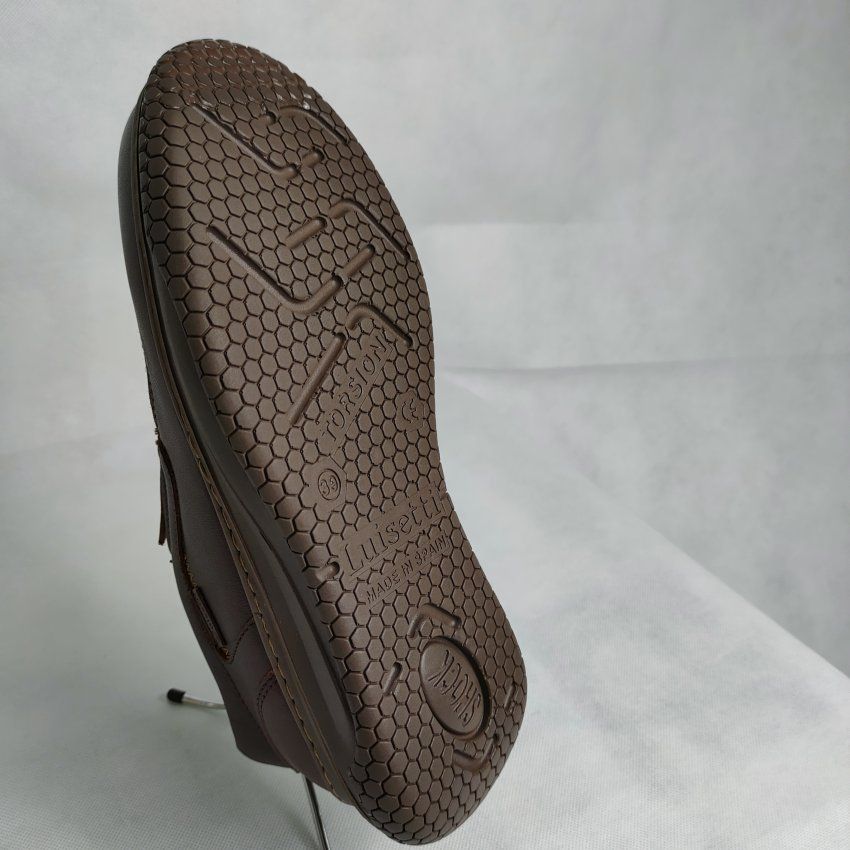 Mocasín Confort Hombre LUISETTÍ 39900 Piel Napa Coñac – Memory Foam
