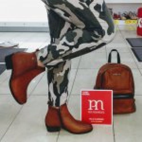 Botín Campero Combinado en Liso con Reptíl Madrid
