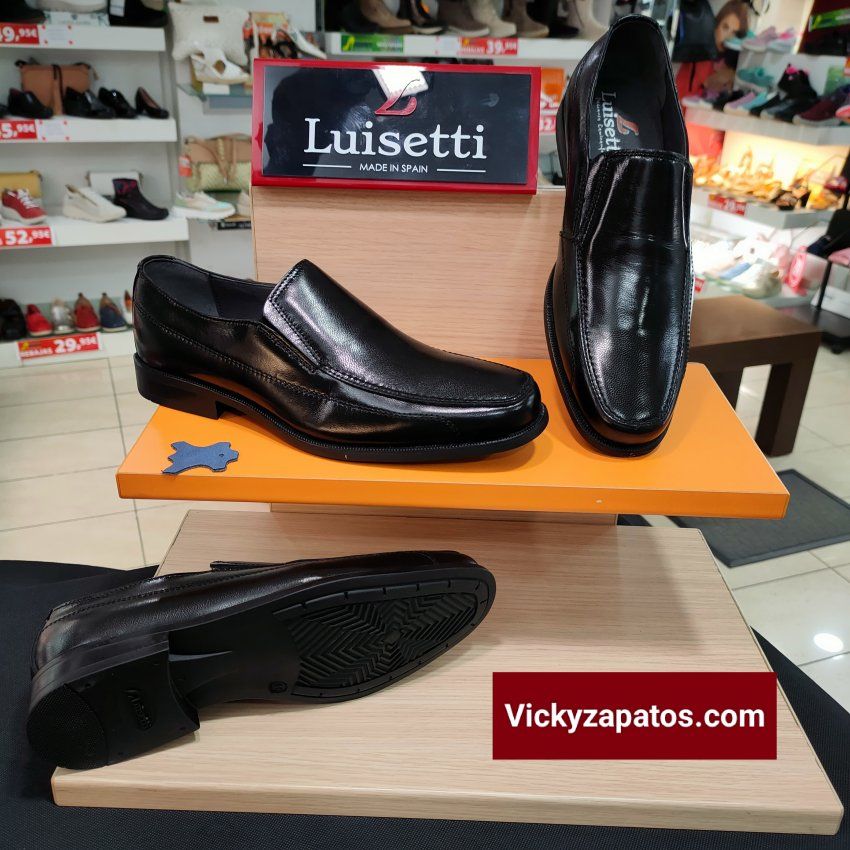 Zapato de Vestir Mocasin Todo Piel Hecho en España LUISETTÍ 19300 Coslada