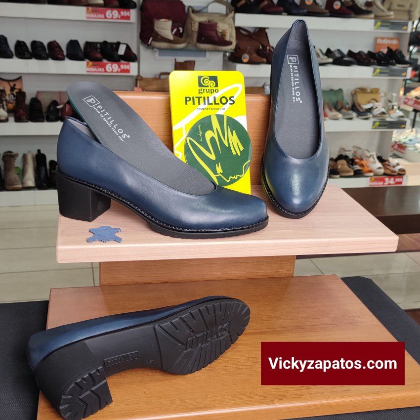 Salón Azafata Profesional de Piel Combinado PITILLOS 104 Nueva Colección Otoño Invierno