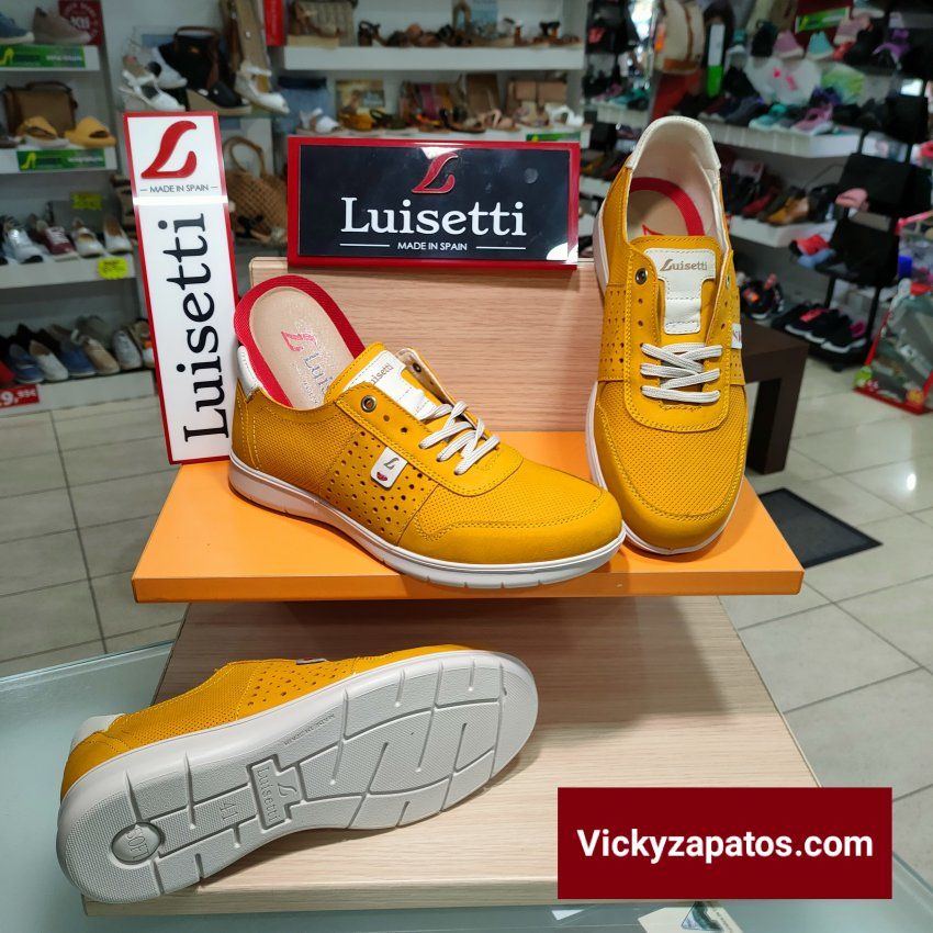 Zapato Casual de Piel LUISETTÍ 33801 Hechos en ESPAÑA