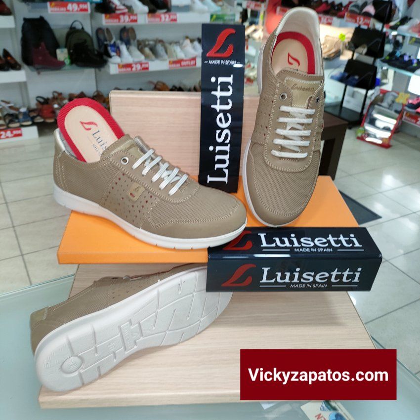 Zapato Casual de Piel LUISETTÍ 33801 Hechos en ESPAÑA