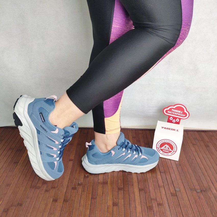 Paredes Trek Ribadavia LT26650 – Deportivo trekking waterproof azul marino para mujer