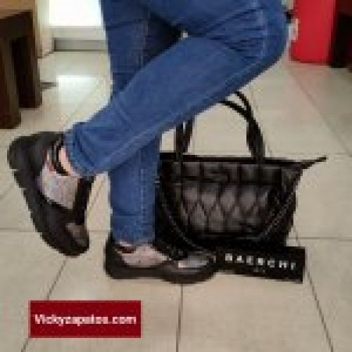 Deportivo Casual En Piel BAERCHI WOMAN 54061 Hecho en España Otoño Invierno 23 Coslada