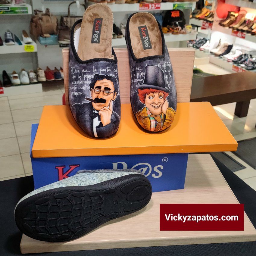 Zapatillas de Los Hermanos Marx Con Plantilla Extraíble KOMPAS 529 HECHAS EN ESPAÑA Coslada