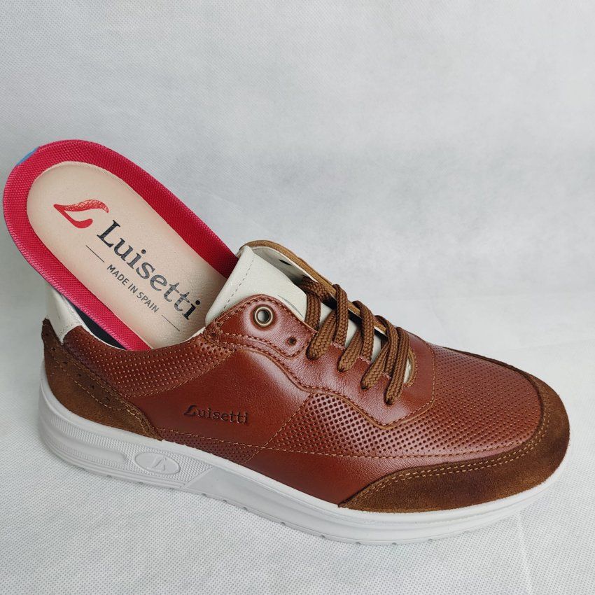 Zapato Casual Luisetti 36229 Piel Napa Confort Hecho en España