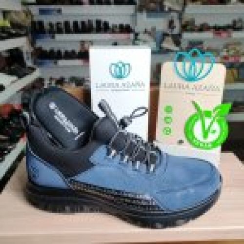 Laura Azaña 26610 – Deportivo casual vegano con cordón elástico y piso antideslizante   VICKY Zapatos