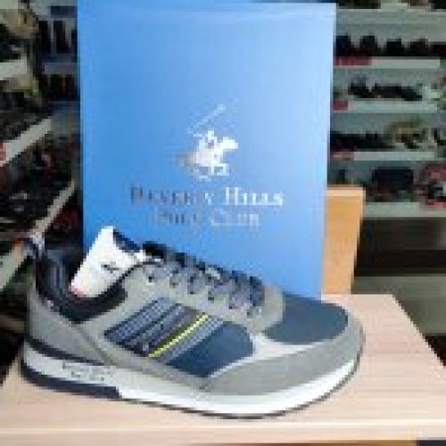 Polo Club Beverly Hills – Deportivo casual Beverly Mix gris combinado para hombre   VIcky Zapatos