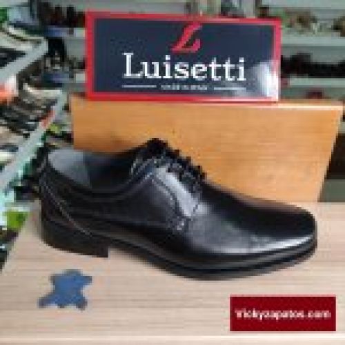 Zapato de Vestir Con Cordón Todo Piel Hecho en España LUISETTÍ 19304