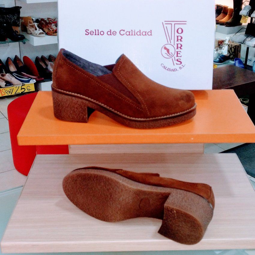 Mocasín de Piel Afelpada Hechos en España Otoño 2020 Coslada