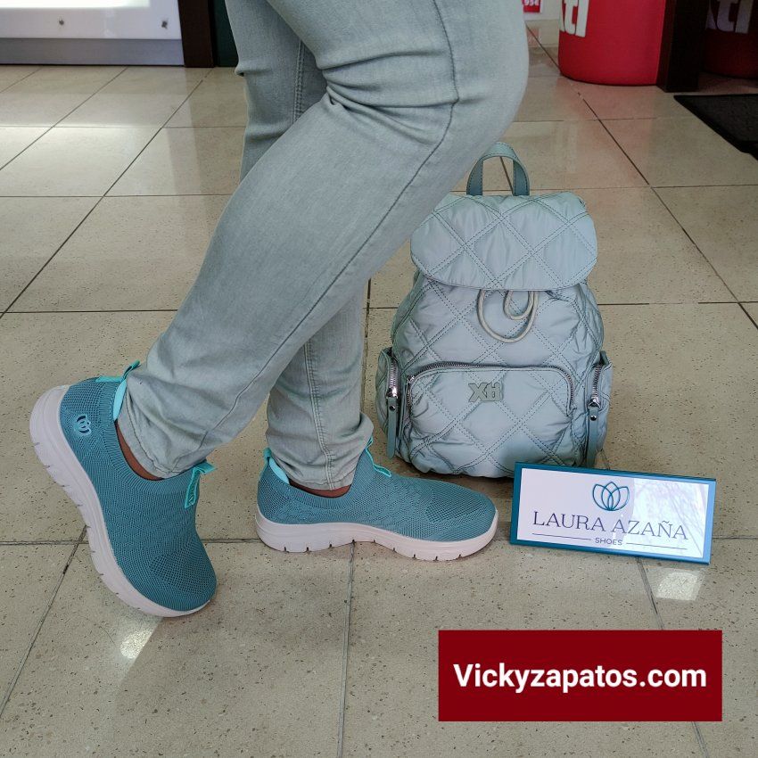 Deportiva de Calcetín Elásticos con Memory Foam LAURA AZAÑA 24510 Hechas en ESPAÑA