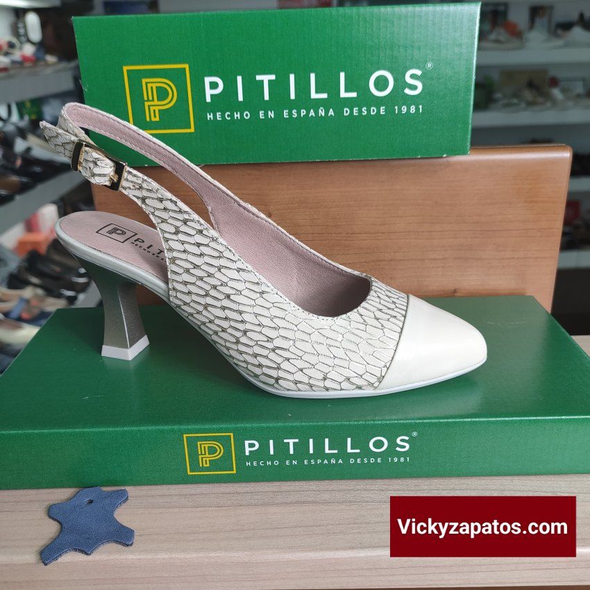 Salón de Piel Destalonado PITILLOS 10522 Hecho en España Primavera Verano