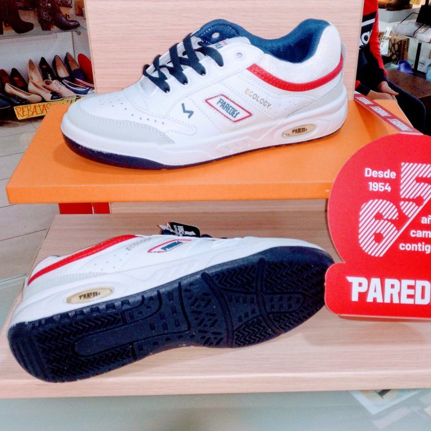 Deportiva de Piel Ecology Marca PAREDES Madrid