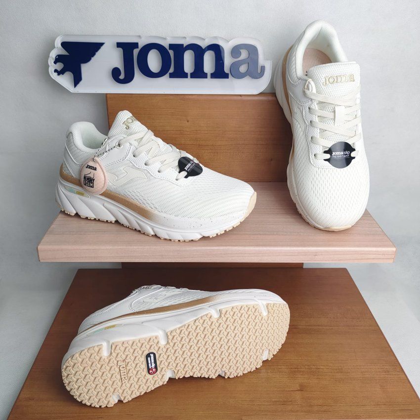 Deportivo Confort Joma Atenea Lady 2625 – Zapatilla mujer beige Primavera Verano